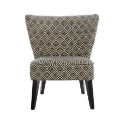 Hyde Park Wingback Chair With Tapered Back