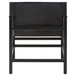 Kenza Black Straight Chair -Lifestyle Haven Shop hamilton interiors living kenza black straight chair house of isabella uk 17408040173622