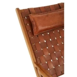 Kenza Teak Wood And Leather Chair -Lifestyle Haven Shop hamilton interiors living kenza teak wood and leather chair house of isabella uk 29480238710838