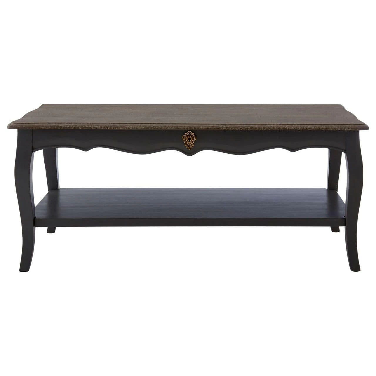 Louve Drk Gry Coffee Table 1 Louve Drk Gry Coffee Table