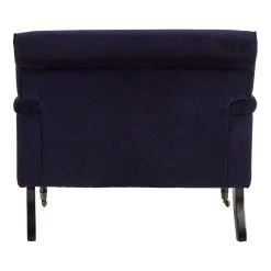 Midnight Velvet Plush Armchair 10 Midnight Velvet Plush Armchair -Lifestyle Haven Shop hamilton interiors living midnight velvet plush armchair house of isabella uk 17408121241654
