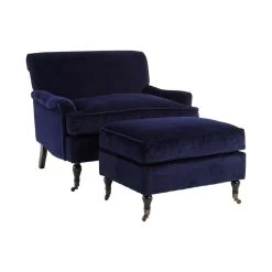 Midnight Velvet Plush Armchair 11 Midnight Velvet Plush Armchair -Lifestyle Haven Shop hamilton interiors living midnight velvet plush armchair house of isabella uk 17408121274422