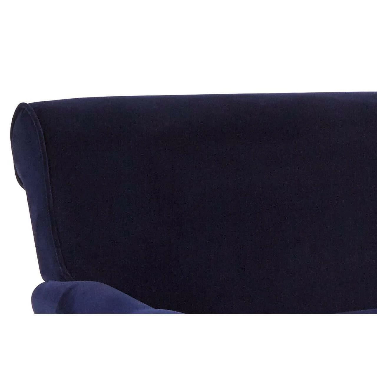 Midnight Velvet Plush Armchair 7 Midnight Velvet Plush Armchair - Image 7