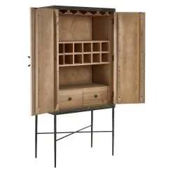 Milan Wine Cabinet -Lifestyle Haven Shop hamilton interiors living milan wine cabinet house of isabella uk 17407517458486