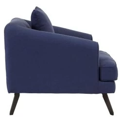 Milon Navy Fabric Armchair -Lifestyle Haven Shop hamilton interiors living milon navy fabric armchair house of isabella uk 17519993061430