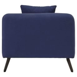 Milon Navy Fabric Armchair -Lifestyle Haven Shop hamilton interiors living milon navy fabric armchair house of isabella uk 29479754989622