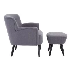 Odeona Armchair With Footstool -Lifestyle Haven Shop hamilton interiors living odeona armchair with footstool house of isabella uk 17407985877046