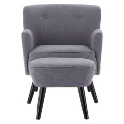 Odeona Armchair With Footstool