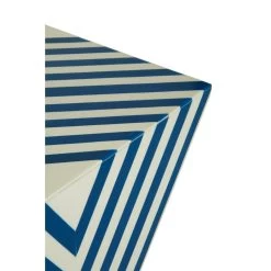 Hassatt White & Blue Stool -Lifestyle Haven Shop hamilton interiors sleeping hassatt white blue stool house of isabella uk 17409493827638