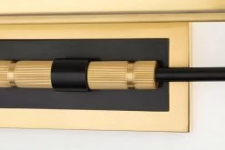 BOWERY Aged Old Bronze Linen Wall Light 1 -Lifestyle Haven Shop hudson valley lighting lighting bowery aged old bronze linen wall light 1 house of isabella uk 29618800951350