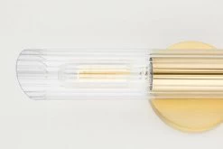 CECILY Aged Brass Wall Light 6w -Lifestyle Haven Shop hudson valley lighting lighting cecily aged brass wall light 6w house of isabella uk 29671244726326