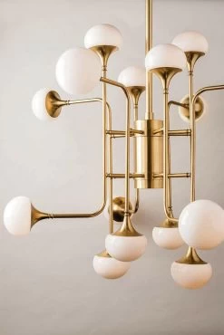 FLEMING Aged Brass Wall Light -Lifestyle Haven Shop hudson valley lighting lighting fleming aged brass wall light house of isabella uk 29621612740662