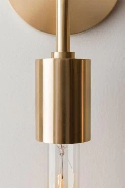 TARA Aged Brass Wall Light 1 -Lifestyle Haven Shop hudson valley lighting lighting tara aged brass wall light 1 house of isabella uk 29674610458678