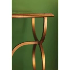 Jonathan Charles Console Table Circles - Gilded -Lifestyle Haven Shop jonathan charles living jonathan charles console table circles gilded house of isabella uk 39854868791603
