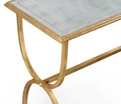 Jonathan Charles Console Table Horseshoe - Gilded -Lifestyle Haven Shop jonathan charles living jonathan charles console table horseshoe gilded house of isabella uk 39854884127027