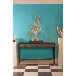 Jonathan Charles Console Table With Drawers Shagreen -Lifestyle Haven Shop jonathan charles living jonathan charles console table with drawers shagreen house of isabella uk 39854893367603