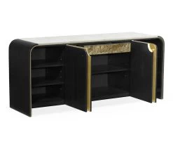 Jonathan Charles Curved Sideboard In Ebonised Oak -Lifestyle Haven Shop jonathan charles living jonathan charles curved sideboard in ebonised oak house of isabella uk 39854899069235