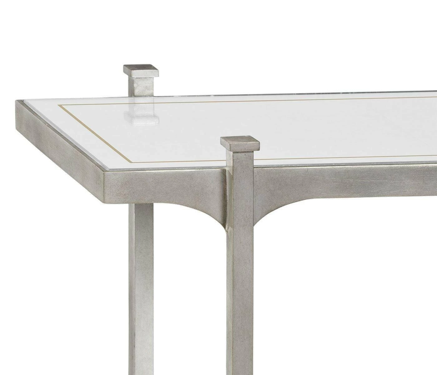 Jonathan Charles Etagere Contemporary Four-tier - Silver 5 Jonathan Charles Etagere Contemporary Four-tier - Silver - Image 5