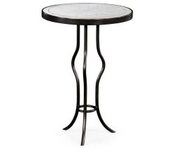 Jonathan Charles Round Accent Table Contemporary - Bronze