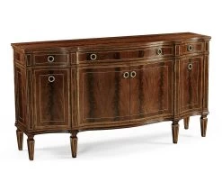 Jonathan Charles Serpentine Sideboard With Four Doors Georgian