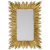 Jonathan Charles Wall Mirror Sunburst - Gold