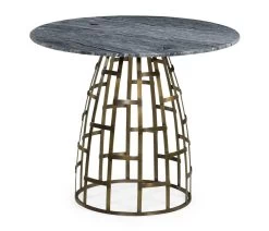 Jonathan Charles Geometric Round Outdoor Bistro Table