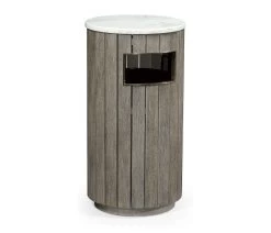 Jonathan Charles Hampton Outdoor Wooden Bin In Grey -Lifestyle Haven Shop jonathan charles outdoors jonathan charles hampton outdoor wooden bin in grey house of isabella uk 39855137489203
