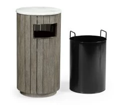 Jonathan Charles Hampton Outdoor Wooden Bin In Grey -Lifestyle Haven Shop jonathan charles outdoors jonathan charles hampton outdoor wooden bin in grey house of isabella uk 39855137521971