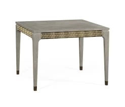Jonathan Charles Hampton Square Outdoor Dining Table In Sand