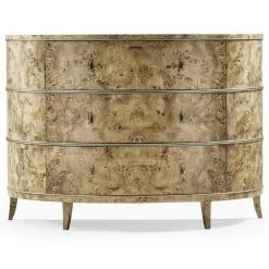 Jonathan Charles Cecilia Demi Lune Chest Of Drawers