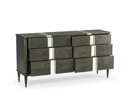 Jonathan Charles Dresser With Six Drawers In Dark Grey Walnut -Lifestyle Haven Shop jonathan charles sleeping jonathan charles dresser with six drawers in dark grey walnut house of isabella uk 39855006384435