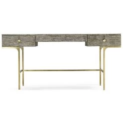 Jonathan Charles Dressing Table Transitional - Dark French Oak