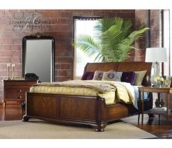 Jonathan Charles King Sleigh Bed Monarch -Lifestyle Haven Shop jonathan charles sleeping jonathan charles king sleigh bed monarch house of isabella uk 39855167963443