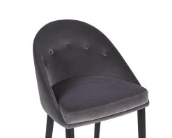 Arden Stool Gainsborough Nickel Grey Bar Stool -Lifestyle Haven Shop liang eimil dining arden stool gainsborough nickel grey bar stool house of isabella uk 41179010400563