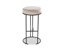Compti Bar Stool - Kaster Light Grey