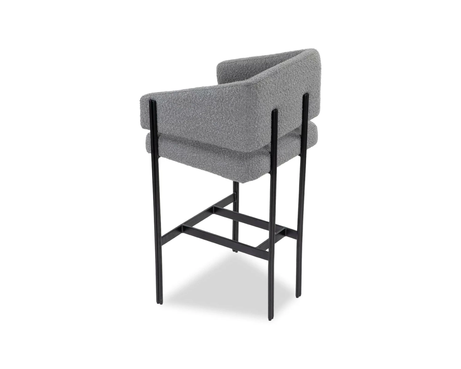Tatler Bar Stool - Boucle Grey (S) 3 Tatler Bar Stool - Boucle Grey (S) - Image 3