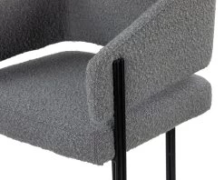 Tatler Bar Stool - Boucle Grey (S) 9 Tatler Bar Stool - Boucle Grey (S) -Lifestyle Haven Shop liang eimil dining tatler bar stool boucle grey s house of isabella uk 41177294438707