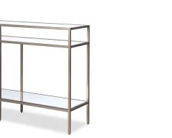 Oliver Antique Silver Console Table 9 Oliver Antique Silver Console Table -Lifestyle Haven Shop liang eimil living oliver antique silver console table house of isabella uk 41178974486835