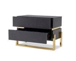 Enigma Bedside Table Brass -Lifestyle Haven Shop liang eimil sleeping enigma bedside table brass house of isabella uk 41178788397363