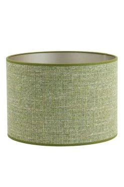 Shade Cylinder 25-25-18 Cm TWEED Green