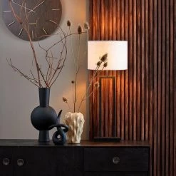 Shade Cylinder 30-30-21 Cm LIVIGNO Egg White -Lifestyle Haven Shop light living lighting shade cylinder 30 30 21 cm livigno egg white house of isabella uk 40273940021555