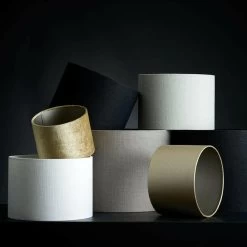 Shade Cylinder 30-30-21 Cm LIVIGNO Egg White -Lifestyle Haven Shop light living lighting shade cylinder 30 30 21 cm livigno egg white house of isabella uk 40273940054323