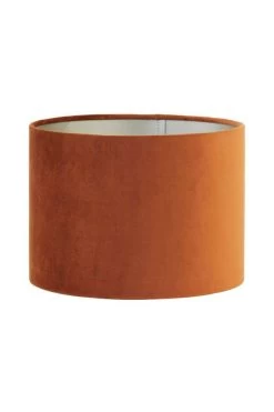 Shade Cylinder 40-40-30 Cm VELOURS Terra