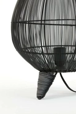 Table Lamp 28x37 Cm YUMI Matt Black -Lifestyle Haven Shop light living lighting table lamp 28x37 cm yumi matt black house of isabella uk 40275305890099