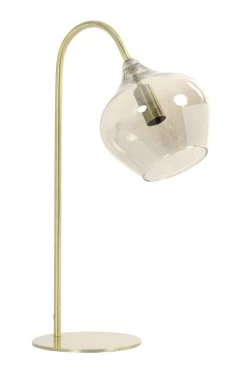 Table Lamp E14 28x17x50,5 Cm RAKEL Antique Bronze+smoked -Lifestyle Haven Shop light living lighting table lamp e14 28x17x50 5 cm rakel antique bronze smoked house of isabella uk 40274929287475