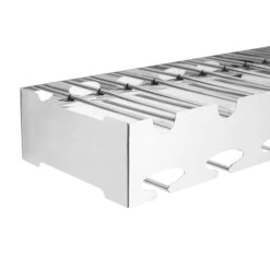 Novo 6 Bottle Silver Wide Wine Rack -Lifestyle Haven Shop noosa co dining accessories novo 6 bottle silver wide wine rack house of isabella uk 42935520919859