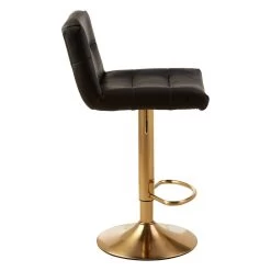 Baina Black Seat Bar Stool -Lifestyle Haven Shop noosa co dining baina black seat bar stool house of isabella uk 42933620474163
