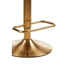 Baina Gold And White Finish Bar Stool -Lifestyle Haven Shop noosa co dining baina gold and white finish bar stool house of isabella uk 42933629288755