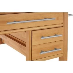Bamboo Four Drawer Kitchen Trolley -Lifestyle Haven Shop noosa co dining bamboo four drawer kitchen trolley house of isabella uk 42933172371763