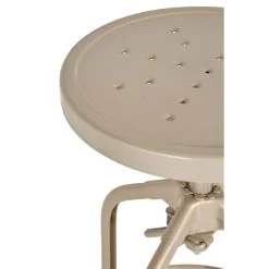 Gator Champagne Finish Adjustable Stool -Lifestyle Haven Shop noosa co dining gator champagne finish adjustable stool house of isabella uk 42933917647155